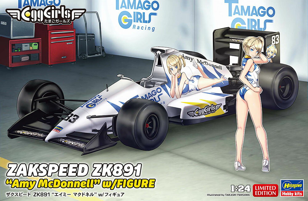 1/24 ザクスピード ZK891 “エイミー マクドネル” w/フィギュア 【SP685】 (プラモデル)