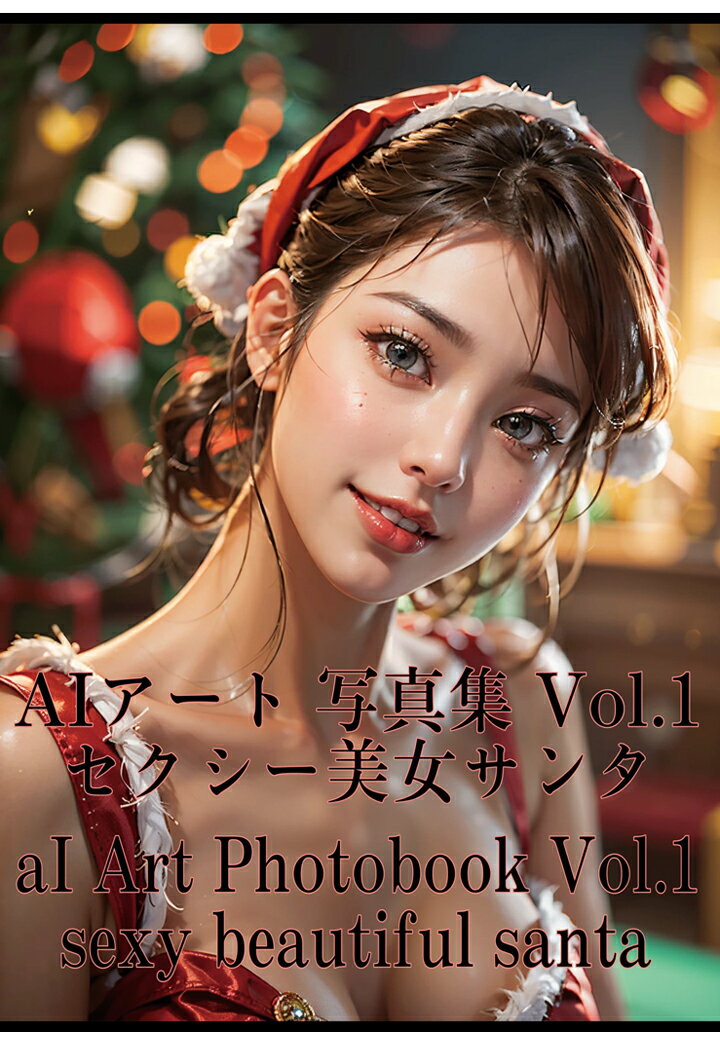 【POD】AIアート 写真集 Vol.1 セクシー美女サンタ