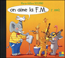 【輸入楽譜】シチリアーノ, Marie-Helene: On aime la F.M. 第2巻: CD