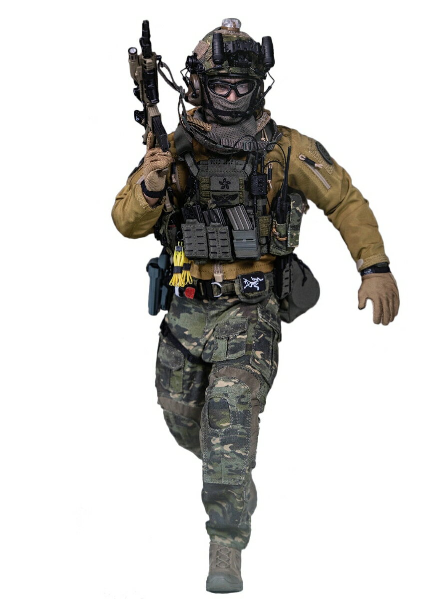 ダムトイ 1/6 香港警察SDU（スペシャル・デューティーズ・ユニット）アクションフィギュア 【78113】 (フィギュア)【クレジットカード決済限定】