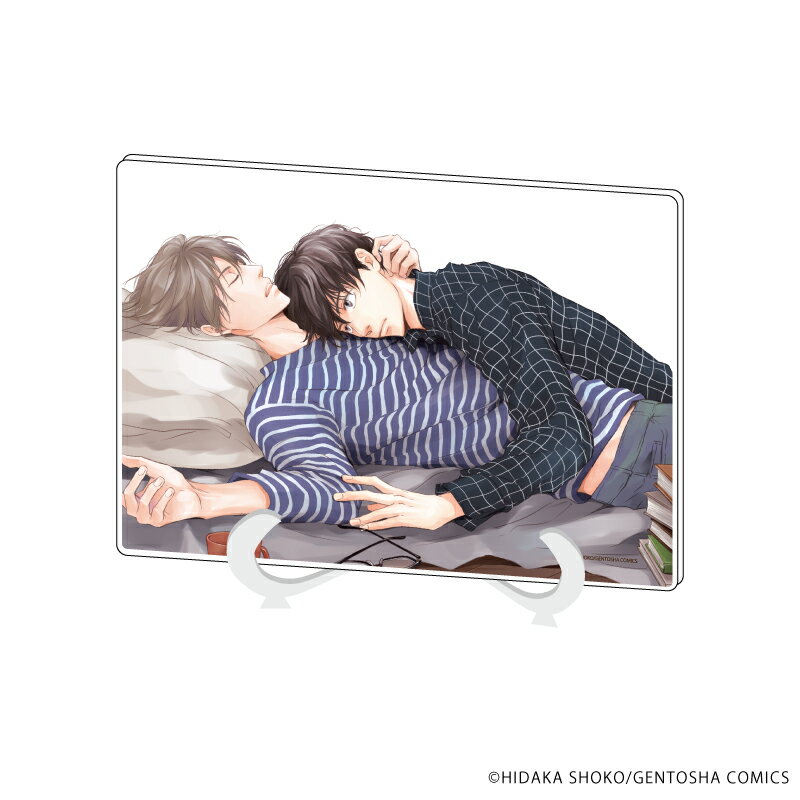 アクリルアートボード(A5サイズ)「アンチロマンス」01/柿谷亮&周防弘樹(公式イラスト)【グッズ】