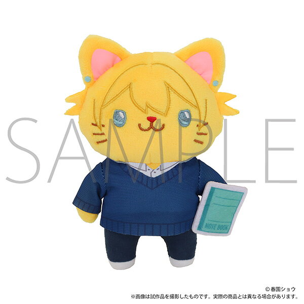 withCATアイマスク付きぬいぐるみキーホルダーPlusが登場！ “Plus”とは取り外して
楽しめるアイテムパーツ付き！ withCATならではのアイマスクも付いていて表情の変化も楽しめます！
 しっぽは針金入りのため、動きをつけてアレンジしたり自立させることも可能です。
&copy;春園ショウ