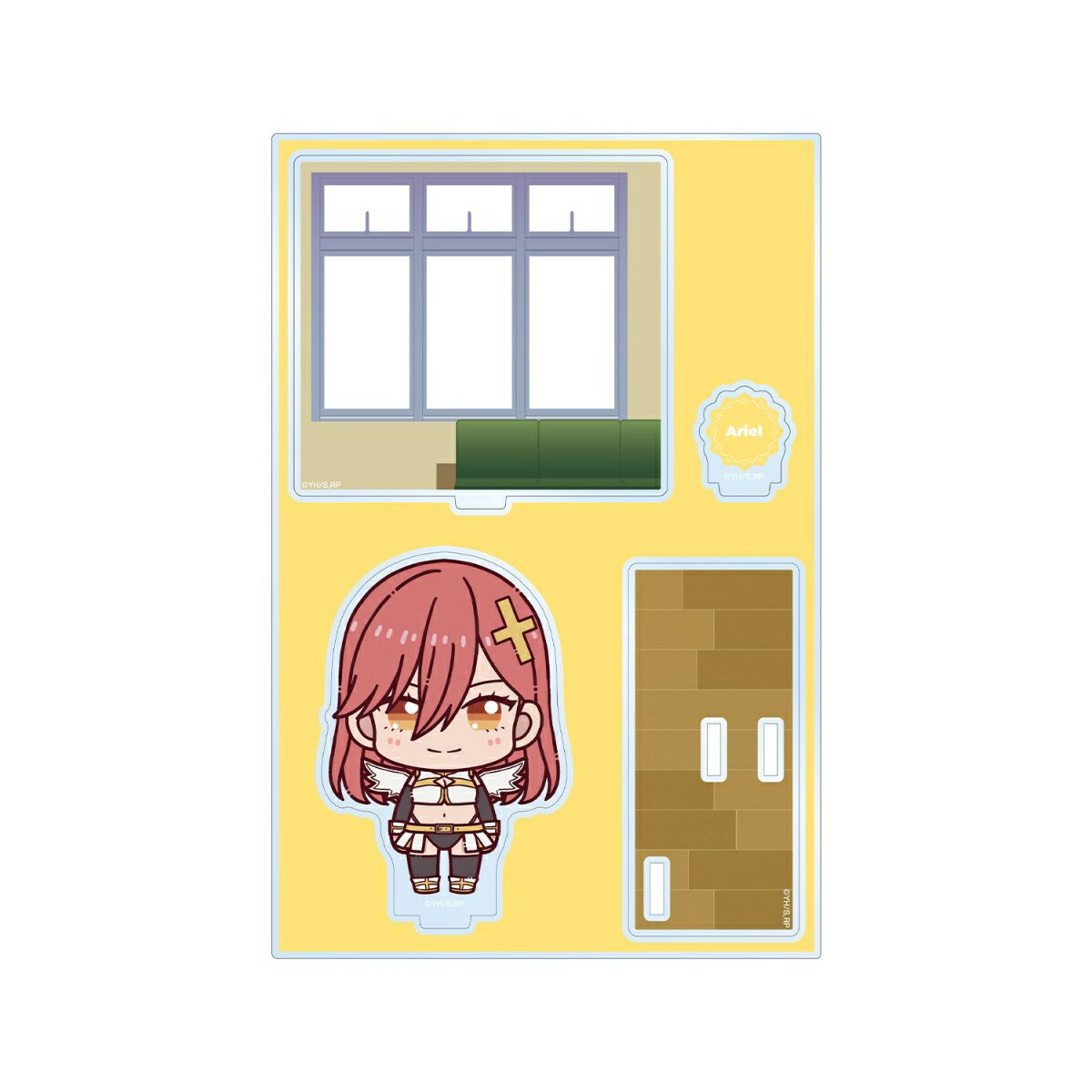 TVアニメ『2.5次元の誘惑』アリエル 天使空挺隊 ちょこんと！ パーツ付きBIGアクリルスタンド