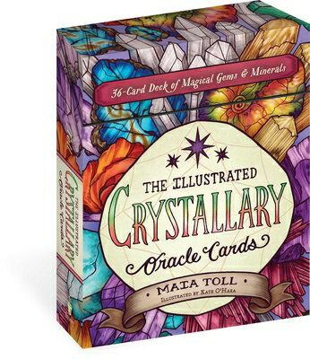 The Illustrated Crystallary Oracle Cards: 36-Card Deck of Magical Gems Minerals FLSH CARD-ILLUS CRYSTALLARY OR （Wild Wisdom） Maia Toll