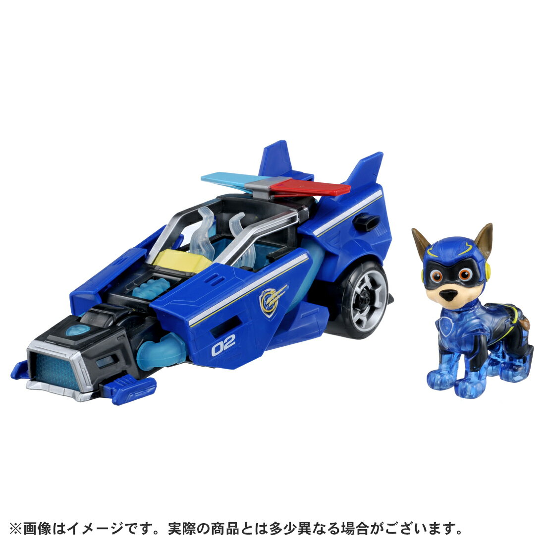 パウ・パトロール ザ・マイティ・ムービー ベーシックビークル チェイス マイティポリスカー