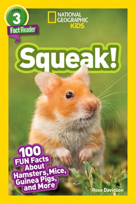 National Geographic Readers: Squeak! (L3): 100 Fun Facts about Hamsters, Mice, Guinea Pigs, and More NATL GEOGRAPHIC READERS SQUEAK Readers [ Rose Davidson ]