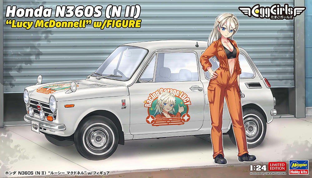 1/24 ホンダ N360S (N II) “ルーシー マクドネル” w/フィギュア 【SP689】 (プラモデル)