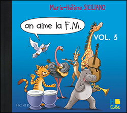 【輸入楽譜】シチリアーノ, Marie-Helene: On aime la F.M. 第5巻: CD