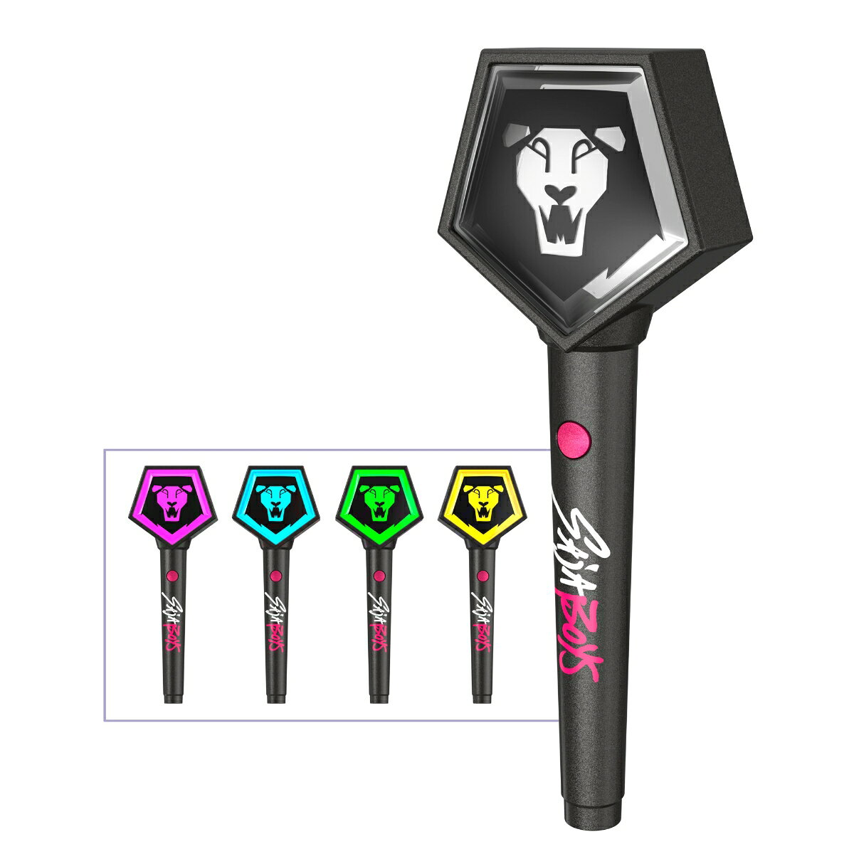 KPOP DEMON HUNTERS　ハズブロ（Hasbro）K-POPガールズ! デーモン・ハンターズ サジャ・ボーイズ ライトスティック、8種類以上のライトパターン、電動インタラクティブトイ、6才以上、子供向けおもちゃ G4804 正規品