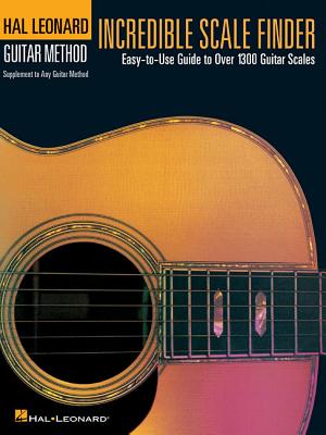 Learn to use the entire fretboard with the Incredible Scale Finder! This book contains more than 1,300 scale diagrams for the most important 17 scale types, including major and minor scales, pentatonics, the seven major modes, diminished, melodic minor, harmonic minor, and more - in all 12 keys! Basic scale theory is also presented to help you apply these colorful sounds in your own music.