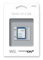 Wii SDメモリーカード 2GBの画像