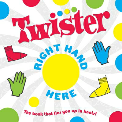 Hasbro Twister: Right Hand Here HASBRO TWISTER RIGHT HAND HERE （Playpop） [ Insight Kids ]