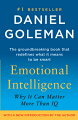 Everyone knows that high IQ is no guarantee of success, happiness, or virtue, but until Emotional Intelligence, we could only guess why. Daniel Goleman's brilliant report from the frontiers of psychology and neuroscience offers startling new insight into our "two minds"--the rational and the emotional--and how they together shape our destiny. 
Through vivid examples, Goleman delineates the five crucial skills of emotional intelligence, and shows how they determine our success in relationships, work, and even our physical well-being. What emerges is an entirely new way to talk about being smart. 
The best news is that "emotional literacy" is not fixed early in life. Every parent, every teacher, every business leader, and everyone interested in a more civil society, has a stake in this compelling vision of human possibility. "From the Trade Paperback edition.