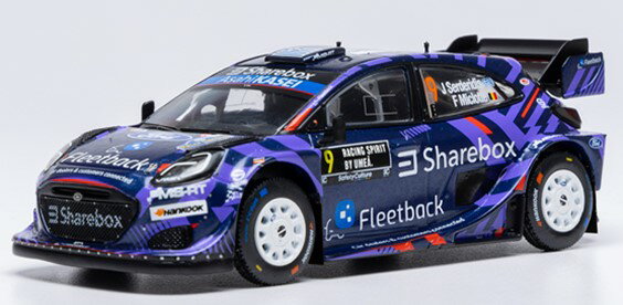 IXO 1/43 フォード プーマ ラリー1 2025年 ラリースウェーデン #9 J.Serderidis/F.Miclotte 【RAM991LQ】 (ミニカー)