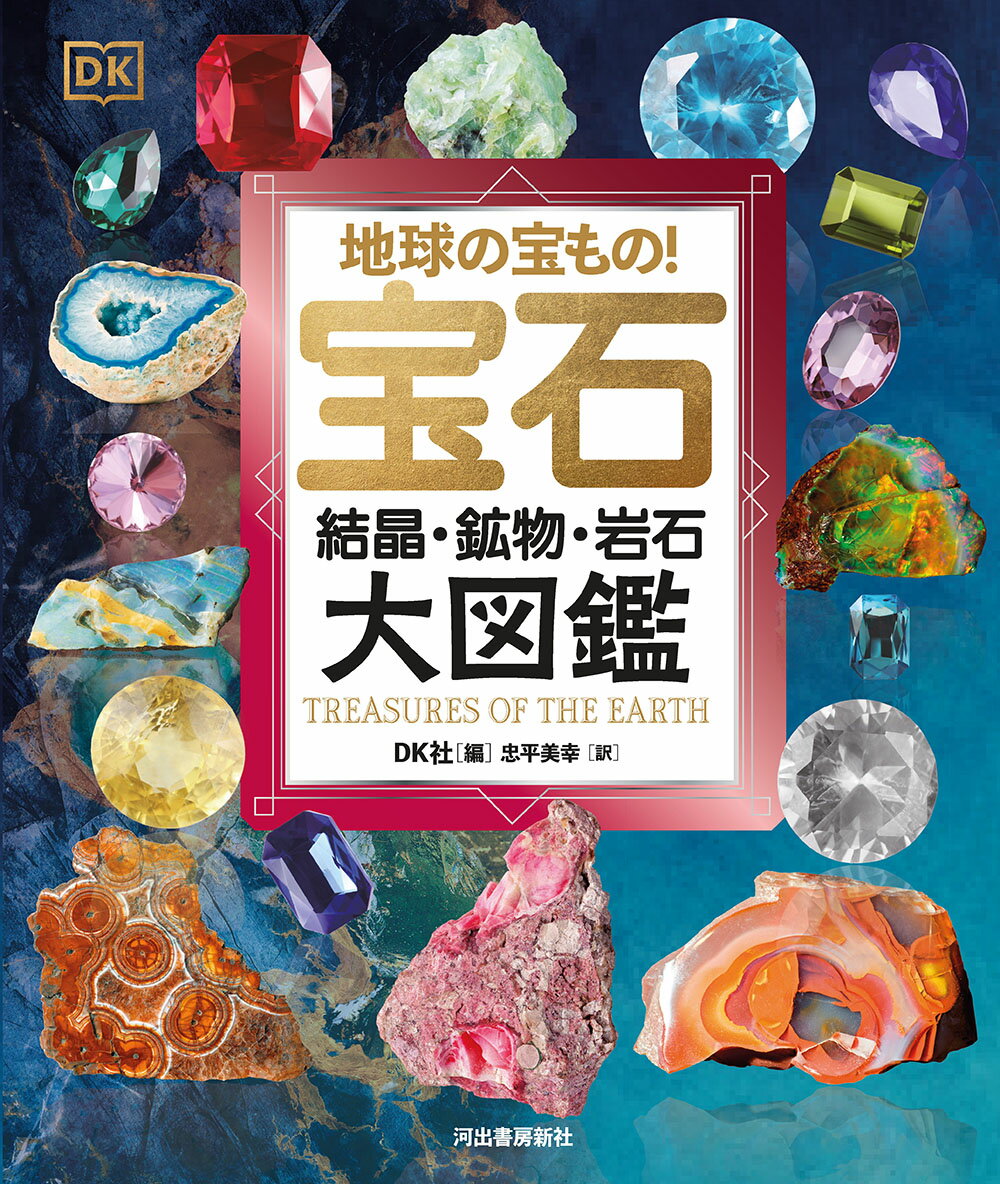 地球の宝もの！　宝石・結晶・鉱物・岩石　大図鑑