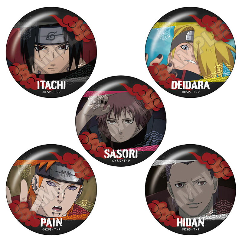 NARUTO -ナルトー 疾風伝 場面写vol.3 缶バッジ(BOX)