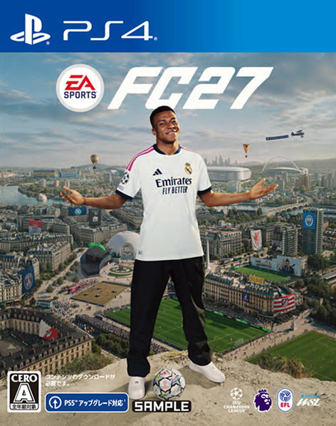 【特典】EA SPORTS FC 27　PS4版(【先着購入封入特典】DLC引換コード)