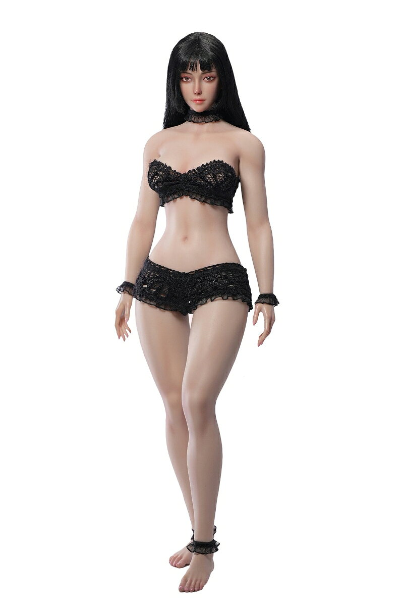 TBリーグ 1/6 スーパーフレキシブル 女性シームレスボディ スリムウエスト・カーヴィー ヘッド付／足首取り外し式／サンタン 【TB-DD02H】 (フィギュア)