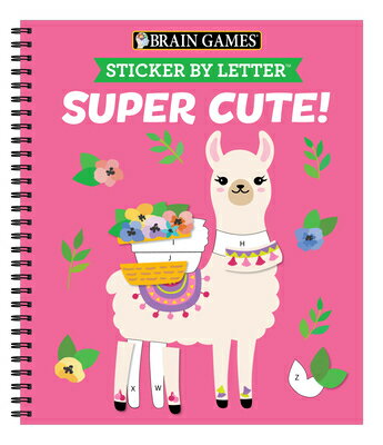 Brain Games - Sticker by Letter: Super Cute! BRAIN GAMES - STICKER BY LETTE （Brain Games - Sticker by Letter） 
