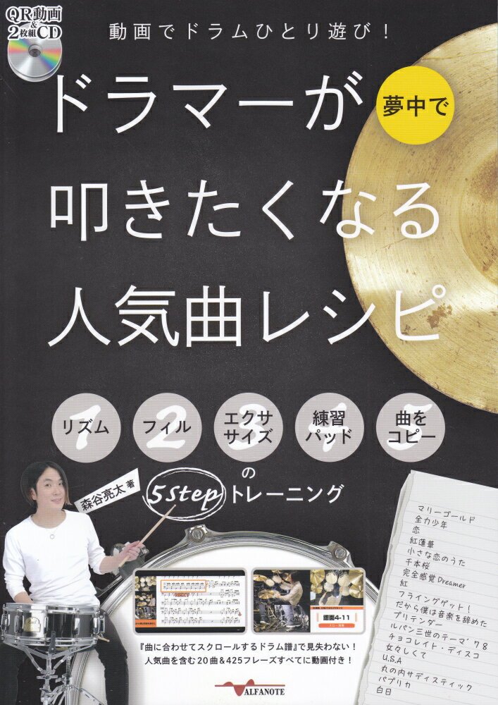 ドラマーが夢中で叩きたくなる人気曲レシピ