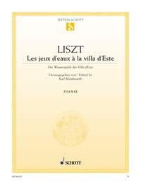 【輸入楽譜】リスト, Franz(Ferenc): 巡礼の年 第3年 より エステ荘の噴水