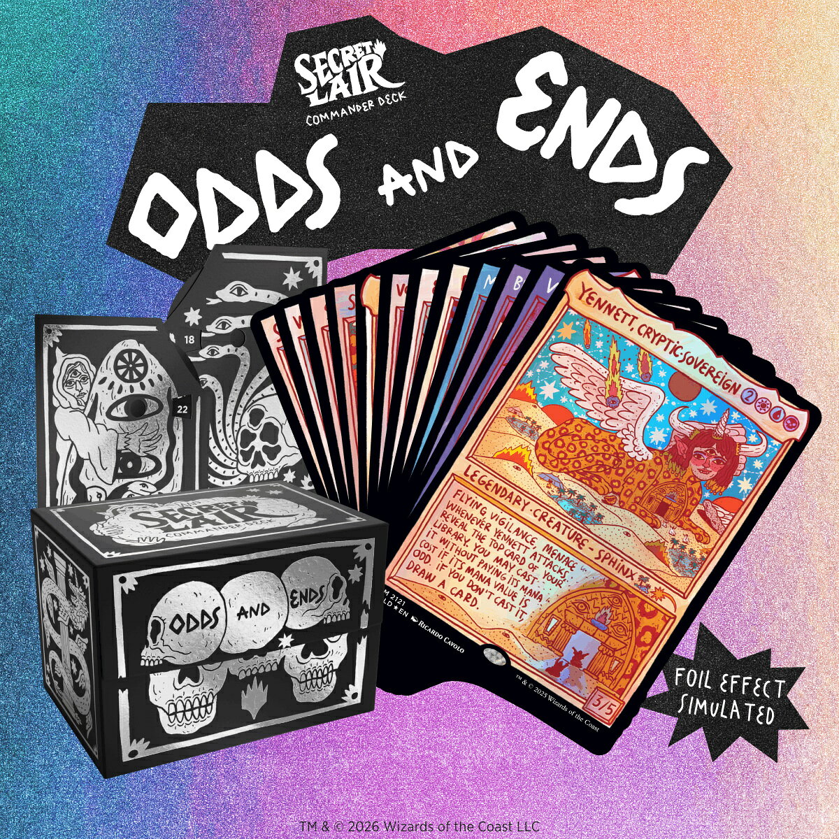 マジック：ザ・ギャザリング Secret Lair Commander Deck: Odds and Ends【クレジットカード決済限定】