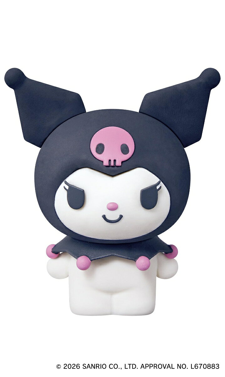 ● ぬき型に樹脂粘土を挟んでパーツを成形しクロミのねんどフィギュアを作ることができます。● 細かい部分は塗装済みのプラスチックパーツを差し込むだけで表現できます。● 顔やどくろなどの細かいパーツはランナーにつながっています。● 作り終わった後はベースに乗せて飾ることができます。● ぬき型が3つに分解できるので、成形したねんどを簡単に外すことができます。● 樹脂粘土で作るので、乾かした後もひび割れや変形がしにくいです。【対象年齢】：15才〜