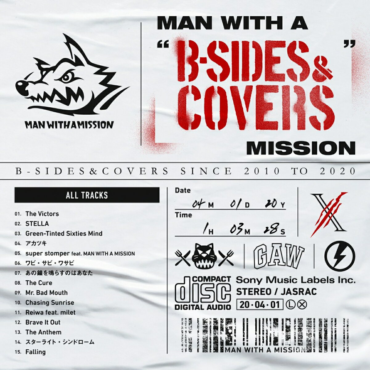 MAN WITH A ”B-SIDES & COVERS” MISSION