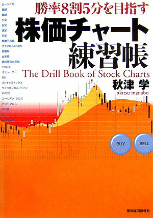 株価チャート練習帳 勝率8割5分を目指す [ 秋津学 ]