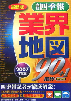 「会社四季報」業界地図（2007年度最新版）