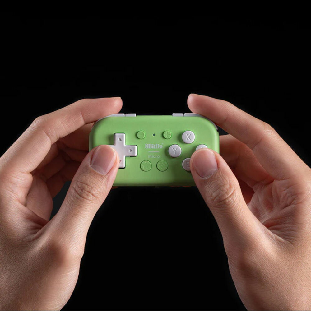 【Switch/Android対応 超小型コントローラー】 8BitDo Micro Bluetooth Gamepad Green