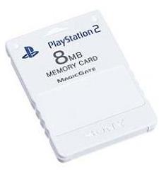 PlayStation 2専用メモリーカード（8MB） セラミック・ホワイトの画像