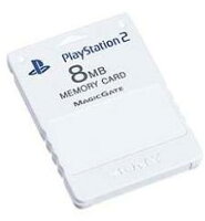 PlayStation 2専用メモリーカード（8MB） セラミック・ホワイトの画像