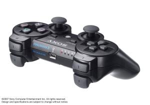 ワイヤレスコントローラ （DUALSHOCK 3） クリアブラックの画像