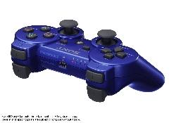 ワイヤレスコントローラ （DUALSHOCK 3） メタリック・ブルー