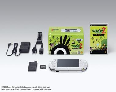 【16％OFF・送料無料】PSP-3000「プレイステーション・ポータブル」　パタポン2　ドンチャカ♪　「Winterギフトパック」