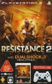 RESISTANCE 2DUALSHOCK 3(セラミック・ホワイト)同梱版の画像