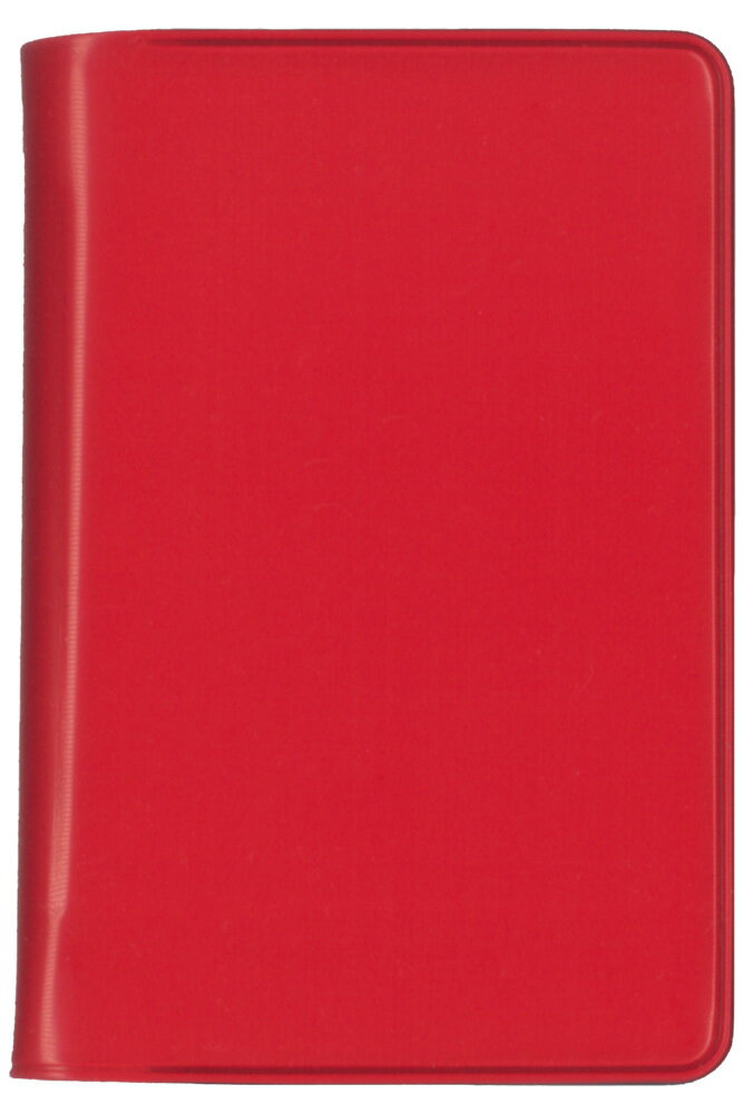 （82）プチ・カラー手帳（レッド） 2018年1月はじまり