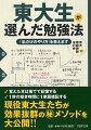 国内最高学府の頂点に君臨する、東京大学。その難関を突破した学生たちは、どんな勉強法を選んだのだろうか？現役東大生約８４００人が登録する「東大家庭教師友の会」の学生たちが編み出した、独自の勉強法を大公開。「覚えた本は捨てて記憶する」「難しい本を読む前に、雑誌を探す」「眠りながら記憶する」など、目からウロコのメソッドが満載。あなたに合う勉強法がきっと見つかる一冊。