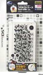 ディズニーキャラクタープロテクトケースセット DSi LL ミッキー