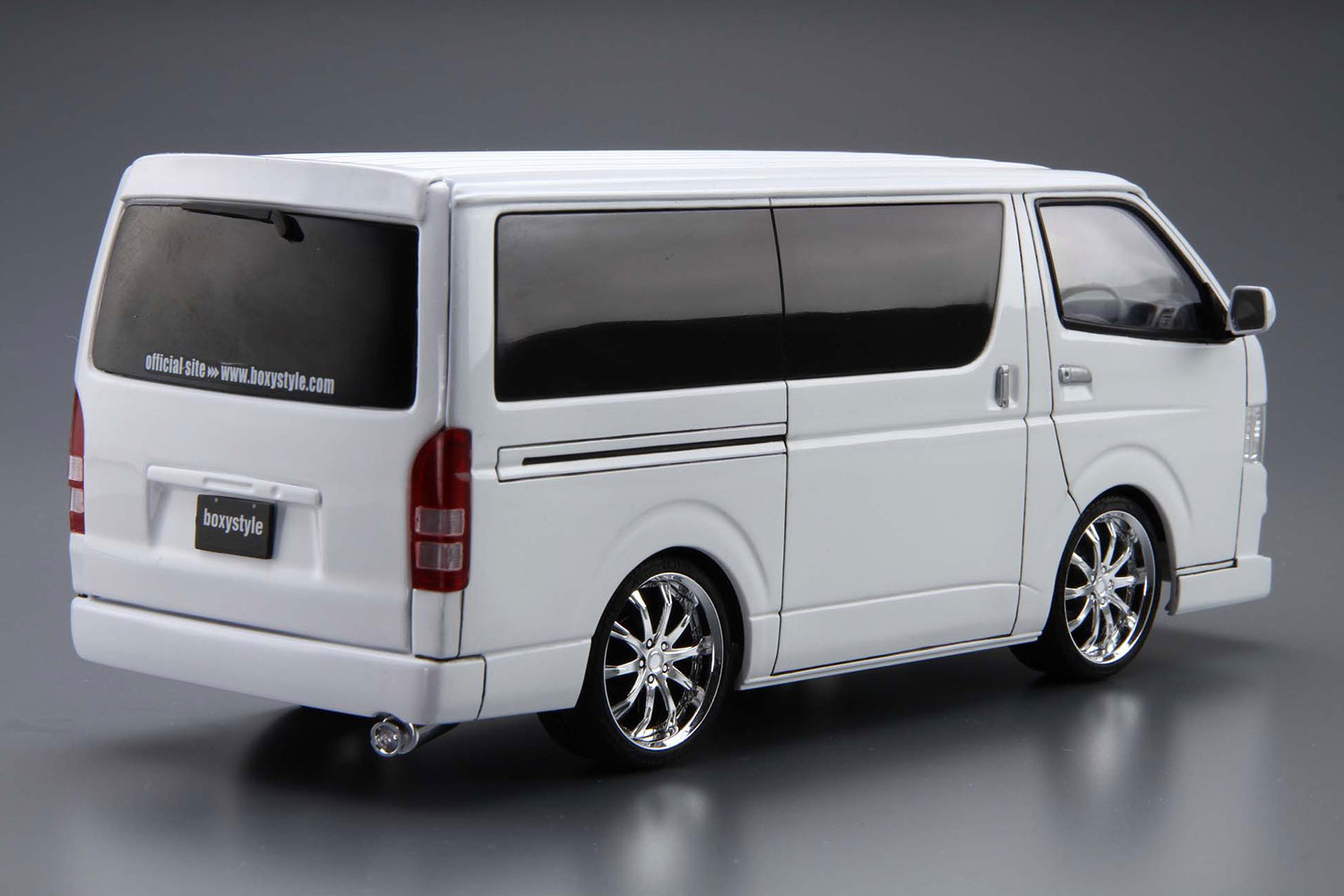 楽天ブックスのザ☆チューンドカー 1/24 boxystyle TRH200V ハイエーススーパーGL '10 (トヨタ) 【3】 (プラモデル)｜アングル2