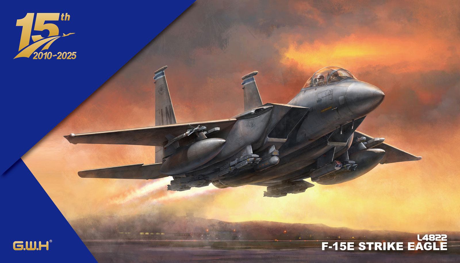 グレートウォールホビー マウスパッド F-15E 【LMP02】 (グッズ)