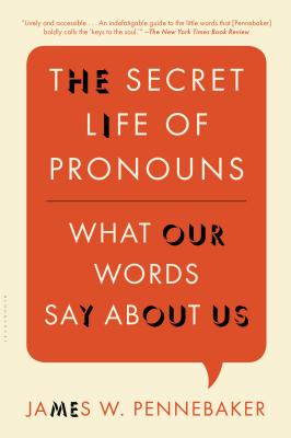 In "The Secret Life of Pronouns," linguistic and social psychologist Pennebaker uses his groundbreaking research in computational linguistics--in essence, counting the frequency of words we use--to show that our language carries secrets about our feelings, our self-concept, and our social intelligence.