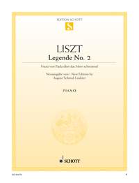 【輸入楽譜】リスト, Franz(Ferenc): 伝説 第2番 「水の上を歩くパオラの聖フランチェスコ」