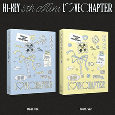 ※本商品のジャケットは2種(Dear. ver./ From.ver.)での展開ですが、メーカーからランダムに入荷するためジャケットの絵柄をお選びいただくことはできません。予めご了承くださいませ。
※複数点ご購入の場合は絵柄が重複する場合がございます。

H1-KEY 5thミニ・アルバムでカムバック！

【封入特典】
フォトブック(160x210mm/72p/1冊/バージョン別)
ポストカード(135x180mm/5枚/バージョン別)
フォトカード(55x85mm/8種中ランダム2枚/バージョン別)
ポストカードフレーム(145x190mm/1枚/バージョン別)
ポラロイドカード(55x85mm/4種中ランダム1枚/バージョン別)
ブックマーク(50x140mm/1枚/バージョン別)
折り込みポスター(250x328mm/2枚/バージョン別)

(メーカー・インフォメーションより)

Disc1
1 : Romantic Limit Exceeded
2 : To My First Love
3 : Stuck with You
4 : My Wish
5 : The World Isn't Like a Movie
6 : To My First Love (Inst.)
7 : The World Isn't Like a Movie (Inst.)
Powered by HMV