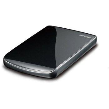 �������饤�� USB2��0�� �ݡ����֥�HDD 500GB ���ꥹ����֥�å� HD-PE500U2-BK