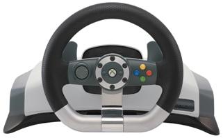 Xbox360 ワイヤレス レーシング ホイール(新)