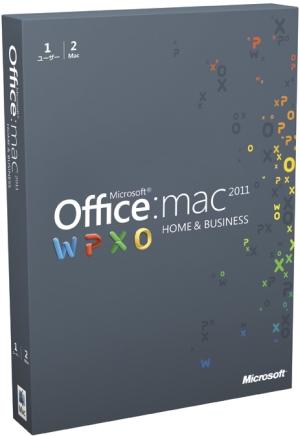 Microsoft Office for Mac Home and Business 2011 2�ѥå�