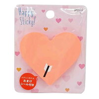 クラスタージャパン PITTA ハッピー付箋 ハート C-HSN-03