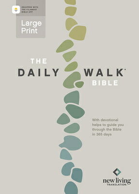 The Daily Walk Bible Large Print Nlt, Filament Enabled (Softcover) DAILY WALK BIBLE LP NLT (SOFTC 